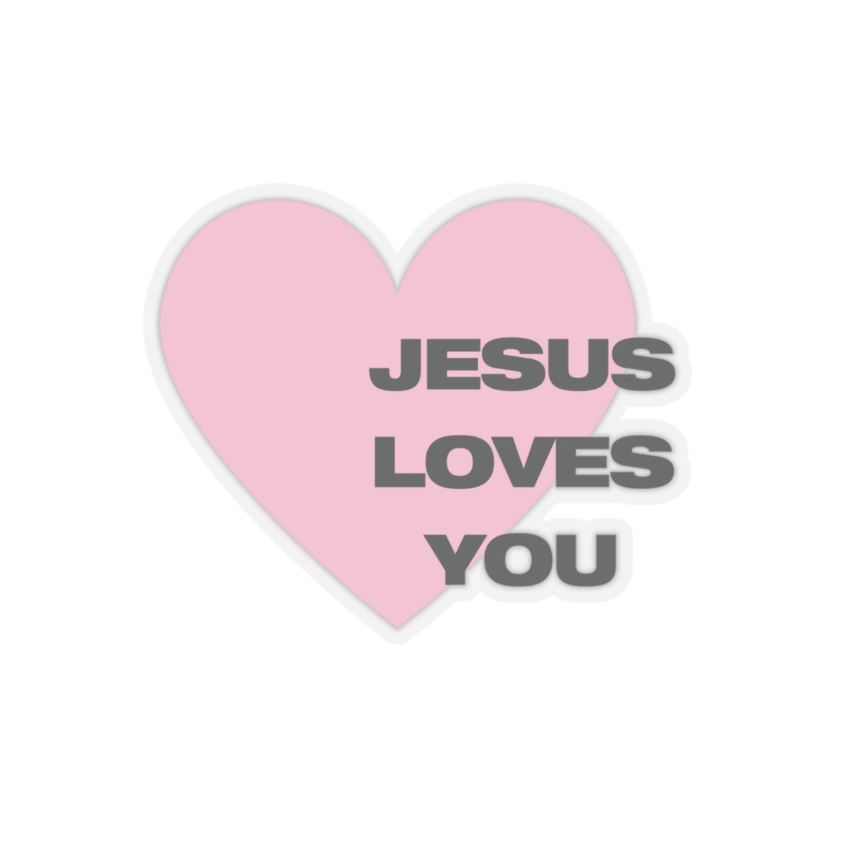 JESUS LOVES YOU - STICKERS