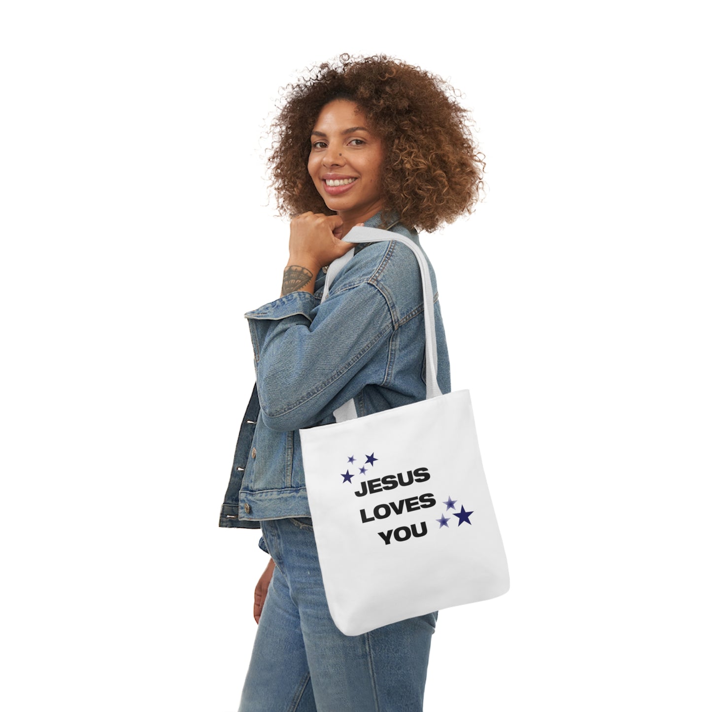 JESUS LOVES YOU (STARS) - TOTE