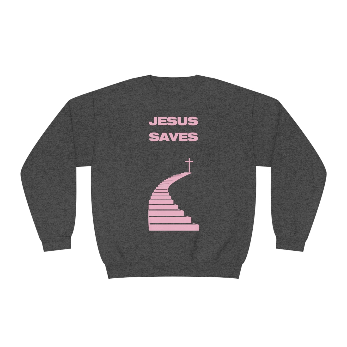 JESUS SAVES - CREWNECK