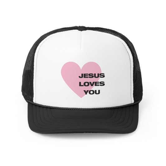 JESUS LOVES YOU - TRUCKER HAT