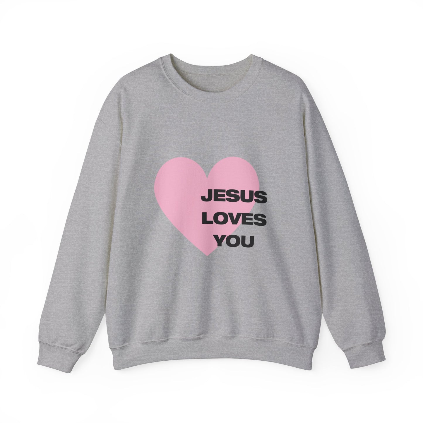 JESUS LOVES YOU - CREWNECK