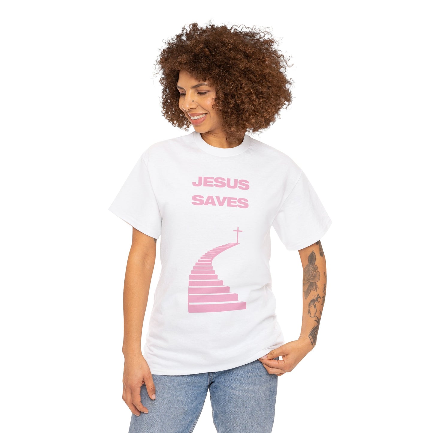 JESUS SAVES - TEE