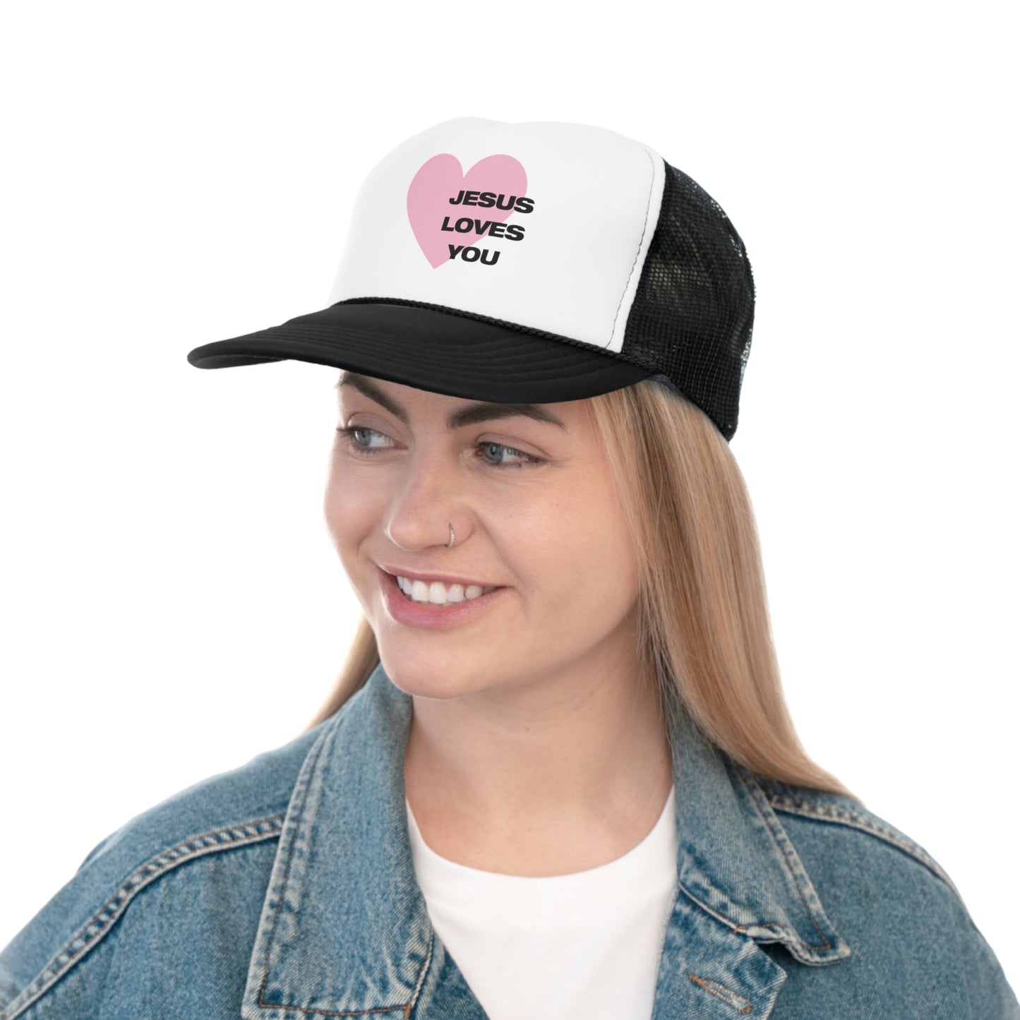 JESUS LOVES YOU - TRUCKER HAT