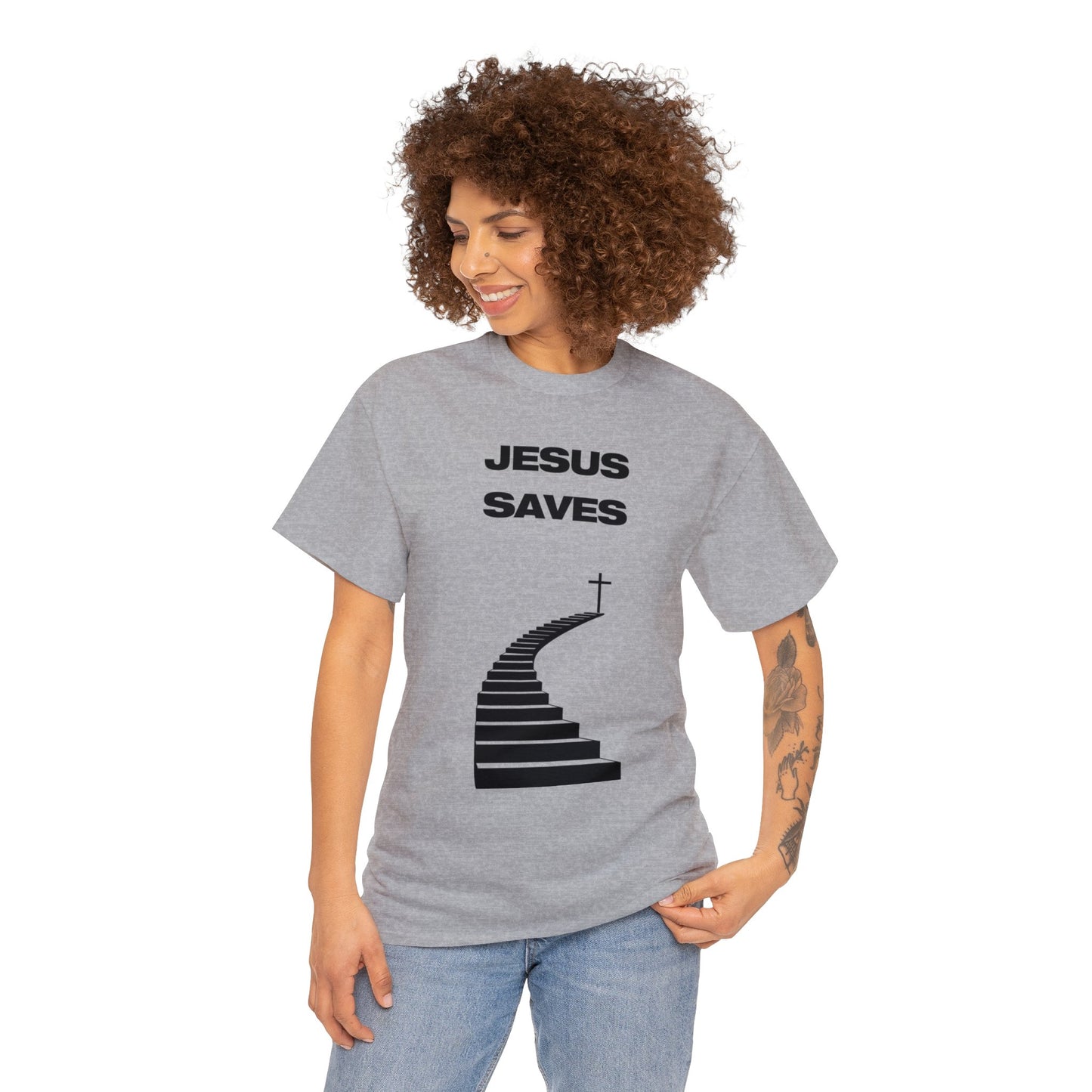 JESUS SAVES - TEE