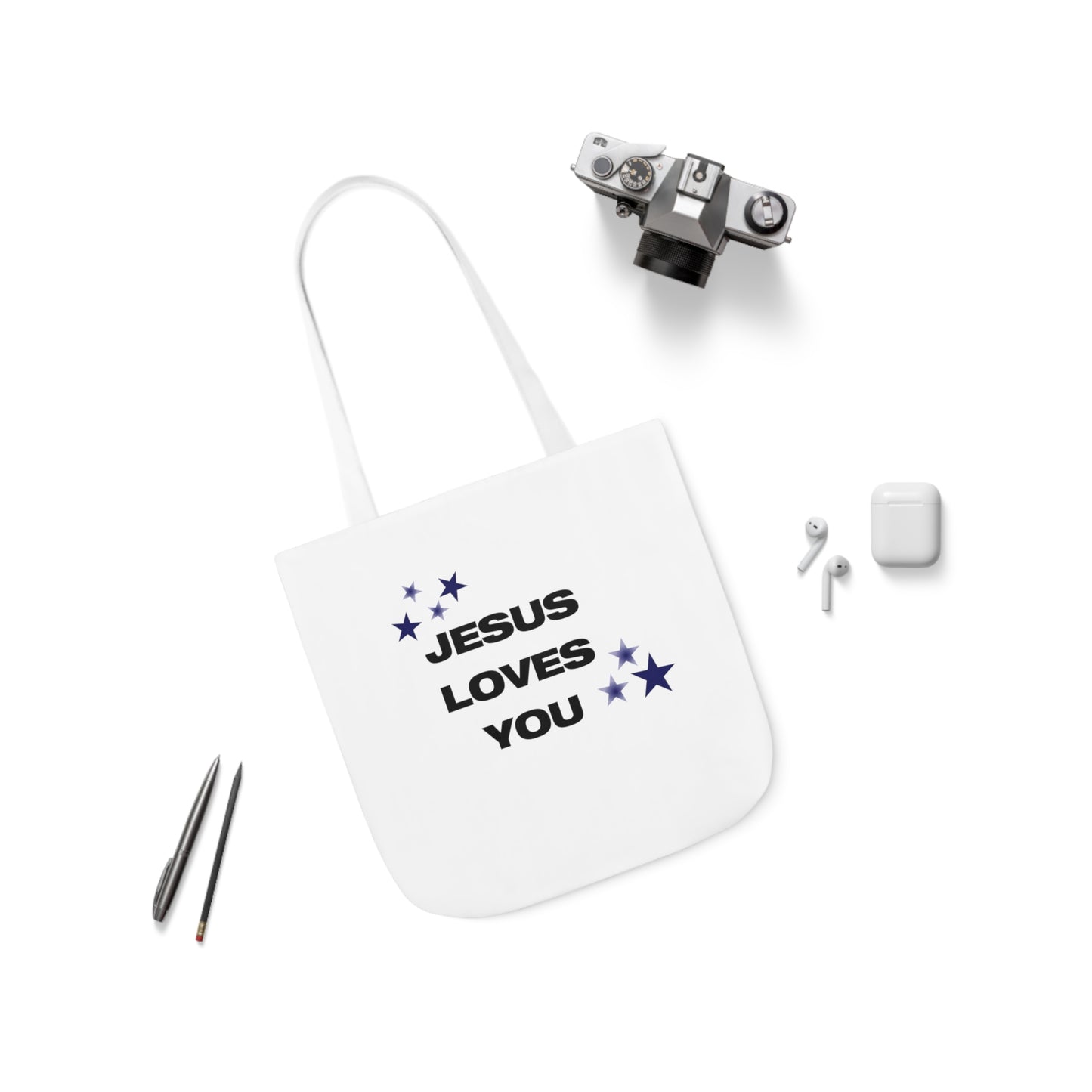 JESUS LOVES YOU (STARS) - TOTE