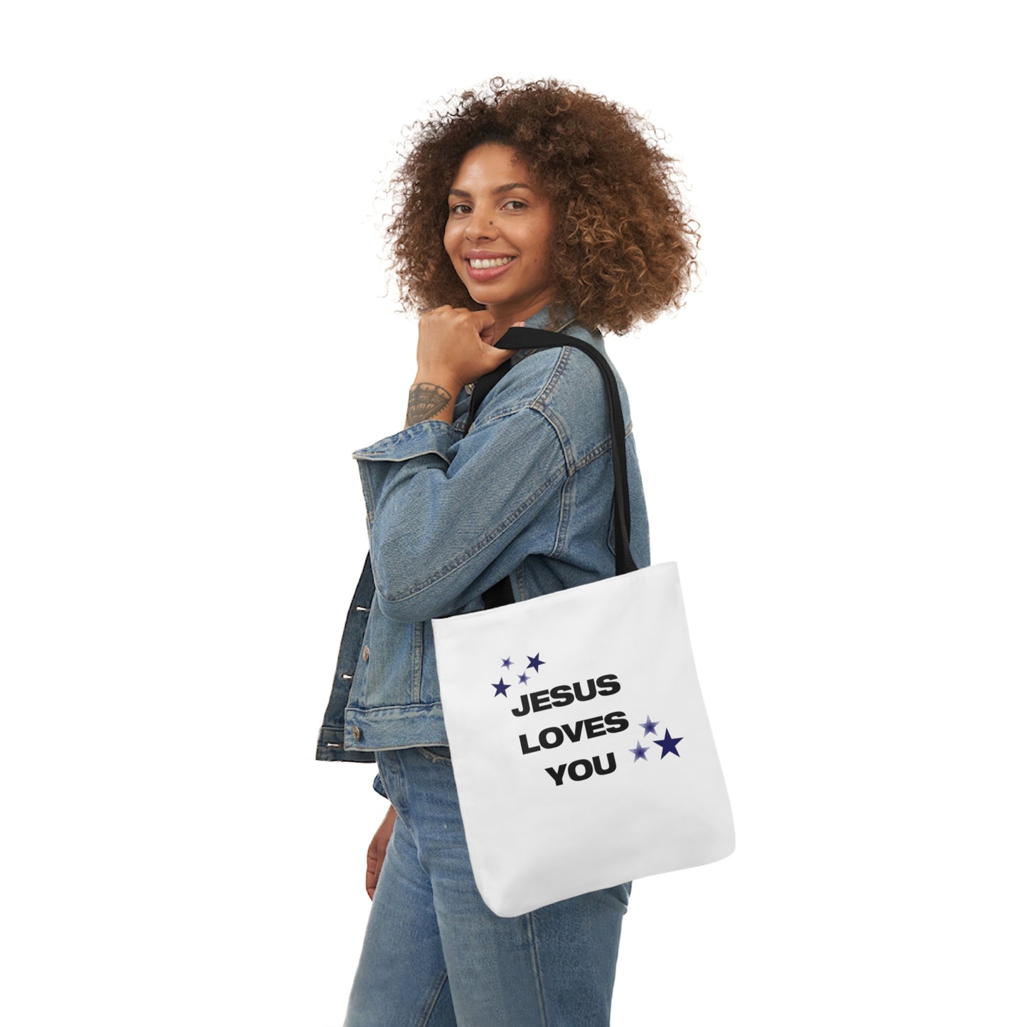 JESUS LOVES YOU (STARS) - TOTE