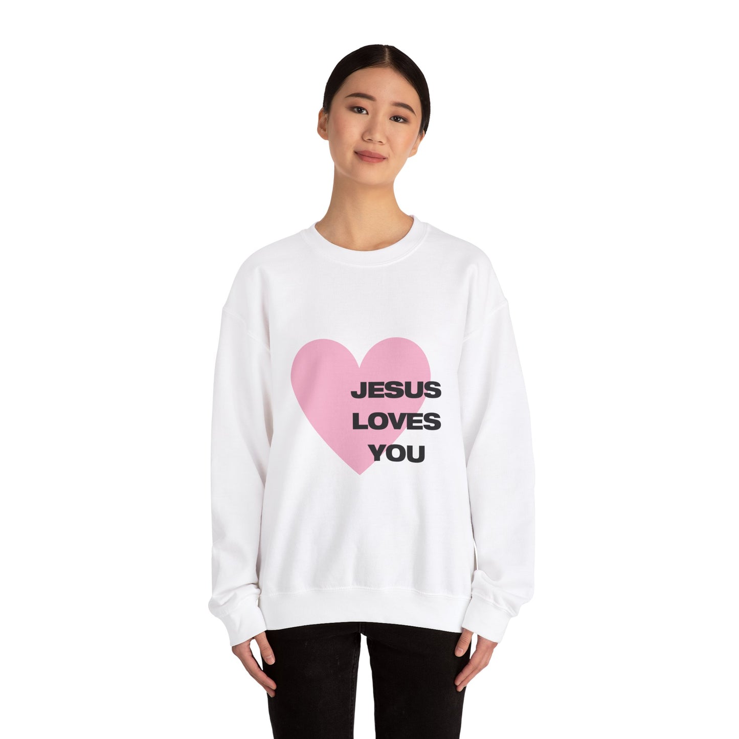 JESUS LOVES YOU - CREWNECK