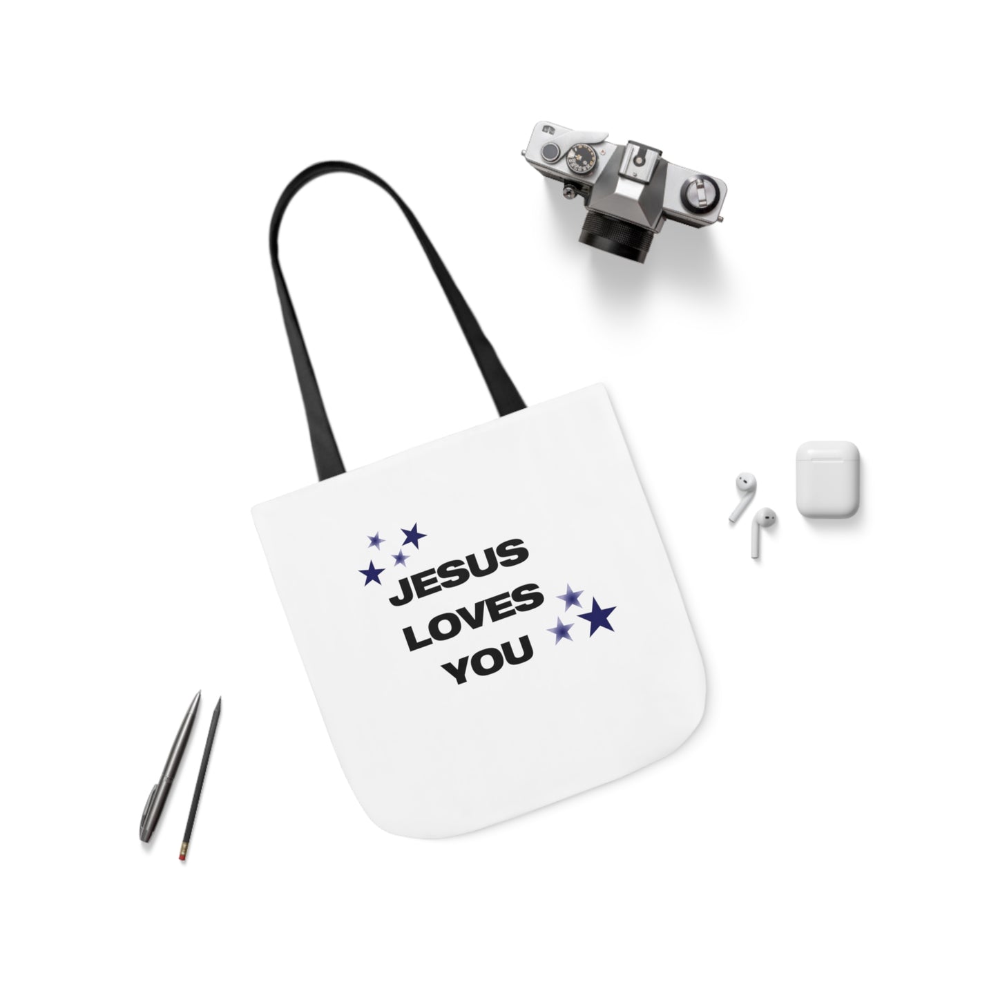 JESUS LOVES YOU (STARS) - TOTE